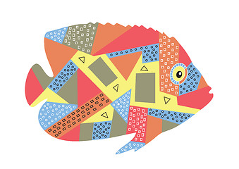 Image showing abstract fish