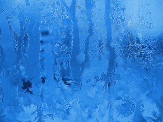 Image showing frozen glass