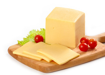 Image showing fresh cheese