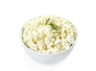 Image showing cottage cheese