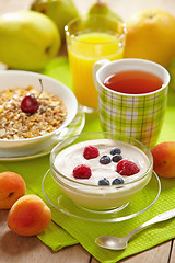 Image showing healthy breakfast