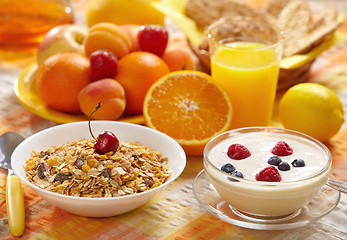 Image showing healthy breakfast