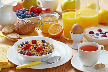 Image showing healthy breakfast