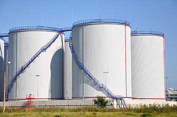 Image showing Oil Tanks