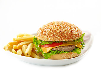 Image showing hamburger