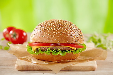 Image showing hamburger