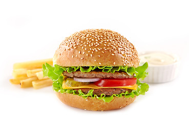 Image showing hamburger