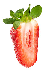 Image showing strawberry macro