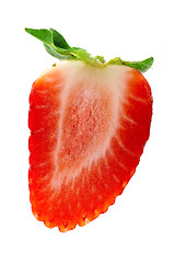 Image showing strawberry macro