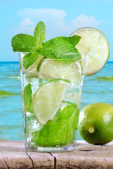 Image showing Mojito cocktail