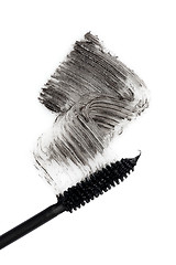 Image showing black mascara