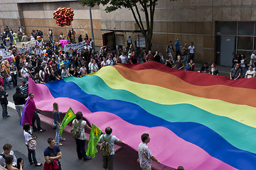 Image showing Gay parade