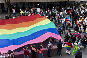 Image showing gay parade