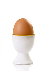 Image showing brown egg