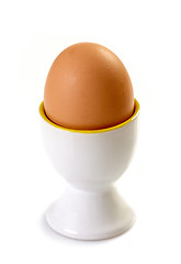 Image showing brown egg