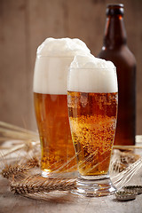 Image showing two glasses of beer