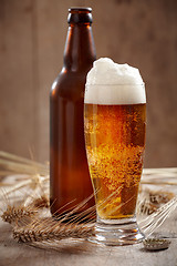 Image showing glass of beer