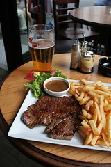 Image showing Dinner in Paris