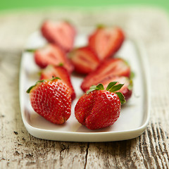 Image showing strawberries  