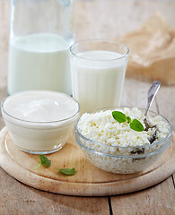 Image showing fresh milk products