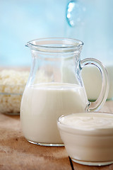 Image showing fresh milk products