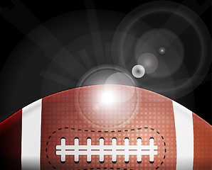 Image showing American football