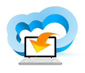 Image showing Cloud computing concept