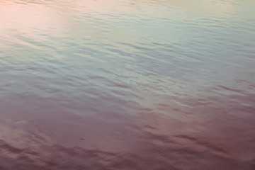 Image showing Water at sunset