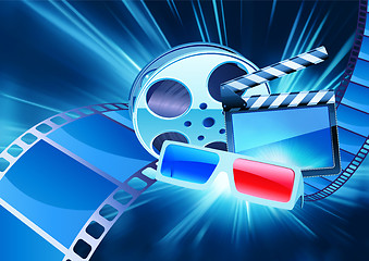 Image showing cinema background