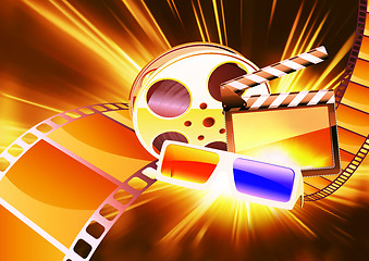 Image showing cinema background