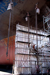 Image showing Ship repair