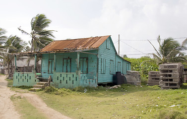 Image showing abandoned house Corn Island Nicaragua