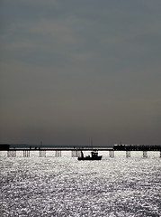 Image showing Boat By Southend Pier 