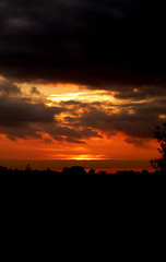 Image showing Swindon Sunset  