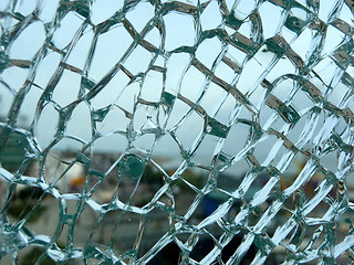 Image showing Broken Glass 