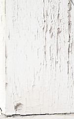 Image showing Cracked White Paint