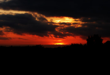 Image showing Swindon Sunset  