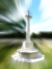 Image showing Graveyard Cross