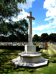 Image showing Graveyard Cross