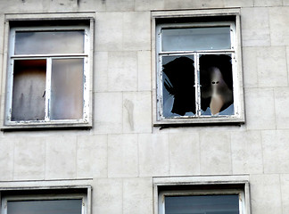 Image showing Ghost Face In The Window