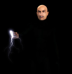 Image showing An Evil Wizard