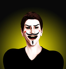 Image showing Insane Guy Fawkes