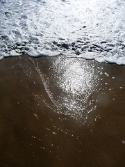 Image showing Tidal Water Close Up 