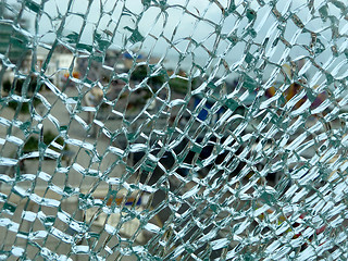 Image showing Broken Glass 