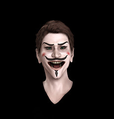 Image showing Insane Guy Fawkes