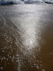 Image showing Tidal Water Close Up 