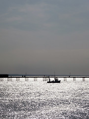 Image showing Boat By Southend Pier 