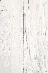 Image showing Cracked White Paint