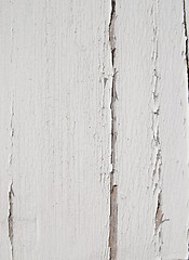 Image showing Cracked White Paint