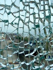 Image showing Broken Glass 